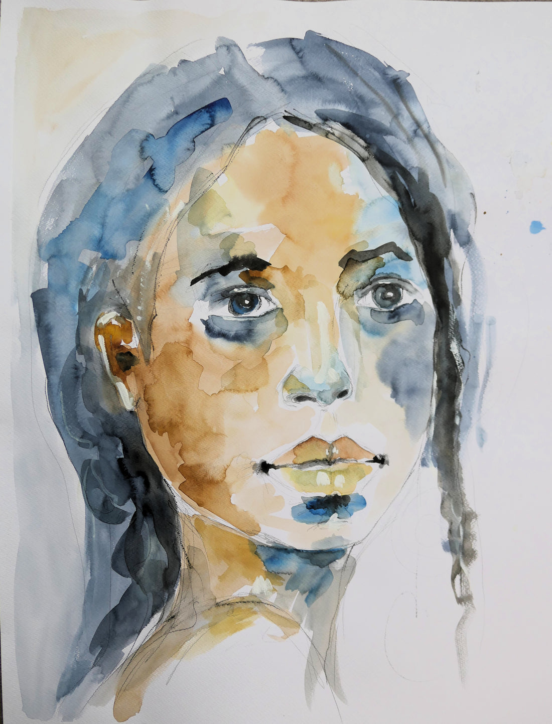 Frauenportrait -Modern