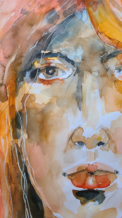 Frauenportrait -Modern