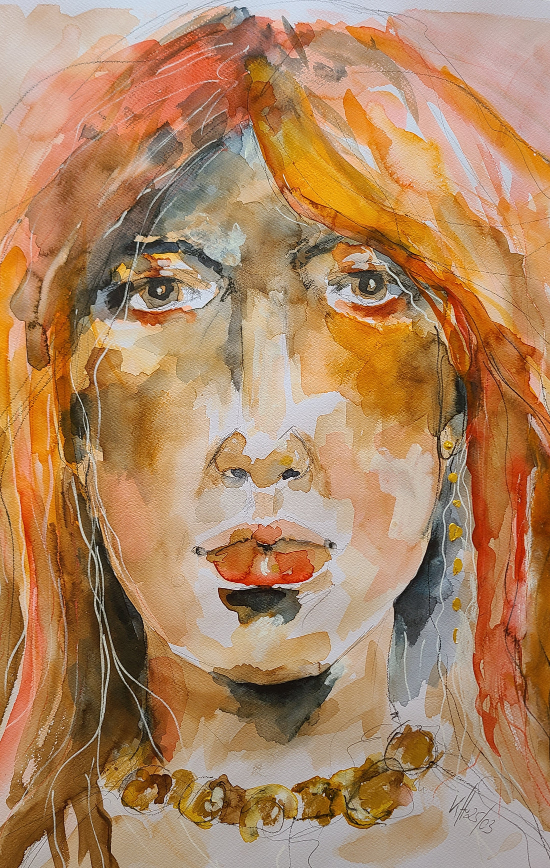 Frauenportrait -Modern